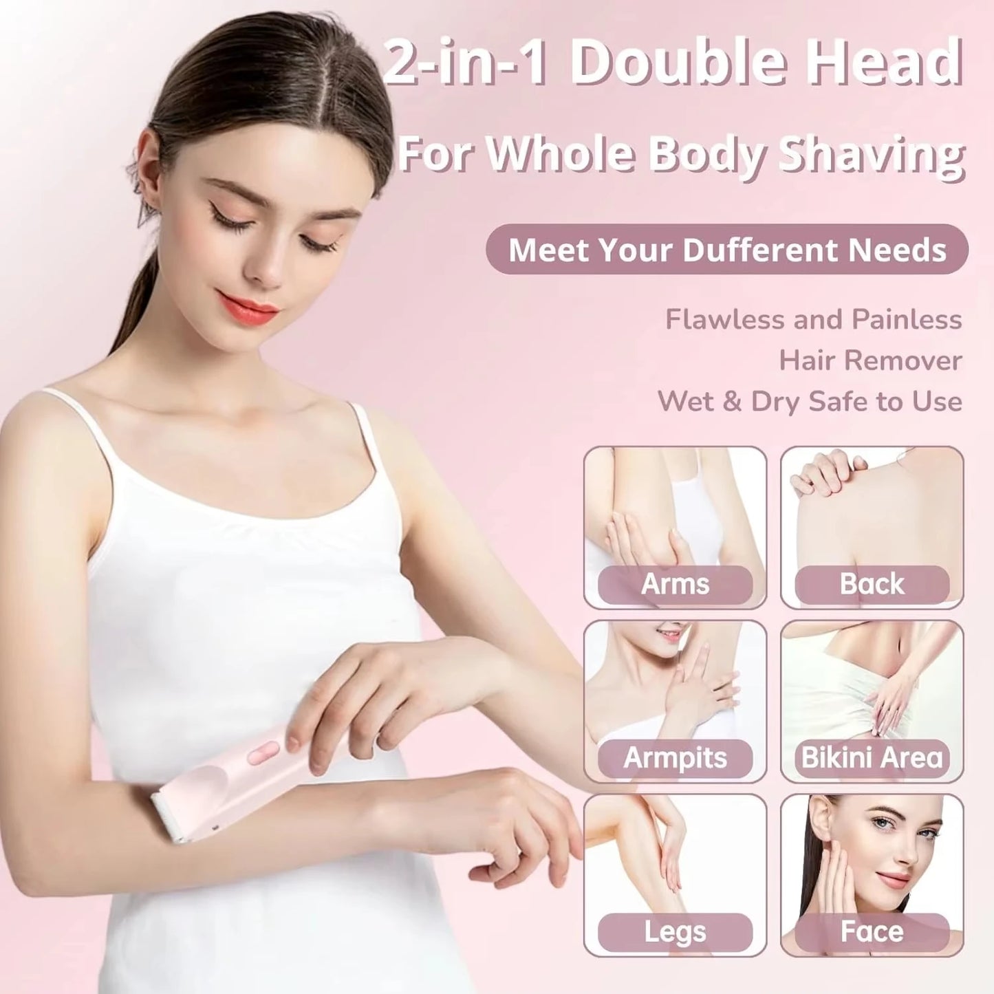 BodyBalance ™ 2-in-1 Women’s Body Shaver
